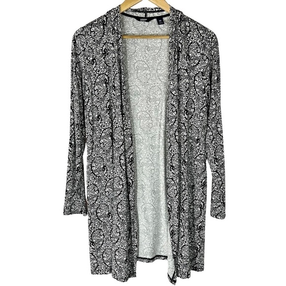 Lands' End Super Soft Open Front Cardigan Top - Picture 1 of 8